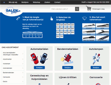 Tablet Screenshot of dalencarparts.nl